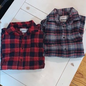 2 Goodfellow Flannels